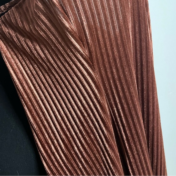 Jack by BB Dakota Magic Touch Velvet Wide Leg Ribbed Jumpsuit - Picture 13 of 14